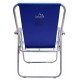 Židle kempingová skládací BERN modrá Cattara 13455