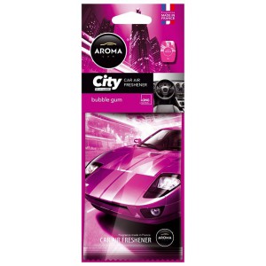 Osvěžovač Aroma CAR CITY CARD BUBBLE GUM