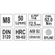 Nástavec  1/2" bit vícezubý M8 YATO YT-04342