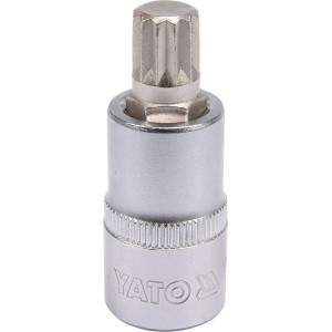 Nástavec  1/2" bit vícezubý M12 YATO YT-04344