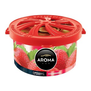 Osvěžovač AROMA CAR ORGANIC STRAWBERRY 40g