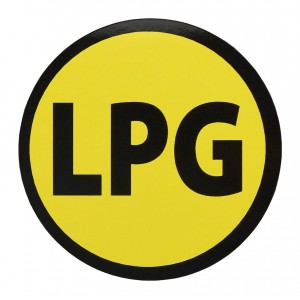 Samolepka LPG 70 mm
