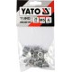 Nýtovací matice hliníková M5 20ks YATO YT-36453