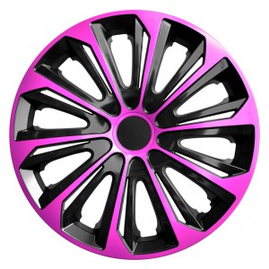 Poklice na kola STRONG DUO PINK/BLACK 16"