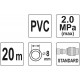 Hadice vzduchová PVC 8mm 20m YATO YT-24221