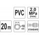 Hadice vzduchová PVC 10mm 20m YATO YT-24225