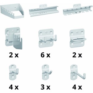 Sada závěsných háků a držáků 28-dílná GÜDE 40768