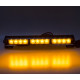 LED světelná alej 12x LED 3W oranžová 360mm