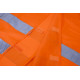 Výstražná reflexní vesta oranžová  EN20471:2013 XL