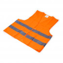 Výstražná reflexní vesta oranžová  EN20471:2013 XL