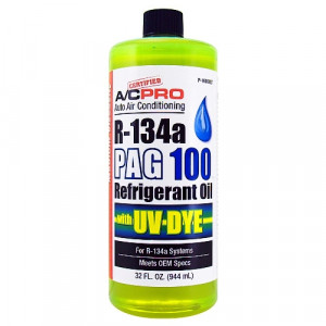 PAG olej ISO 100 s UV barvivem 946 ml