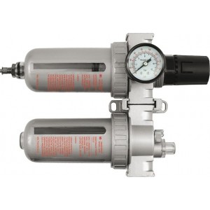 Regulátor tlaku vzduchu 1/2", 0-1MPa, s filtrem a přimazáváním Vorel TO-81556